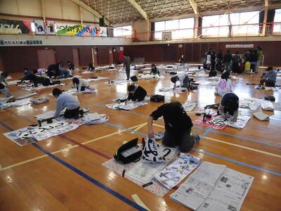 校内競書会３年